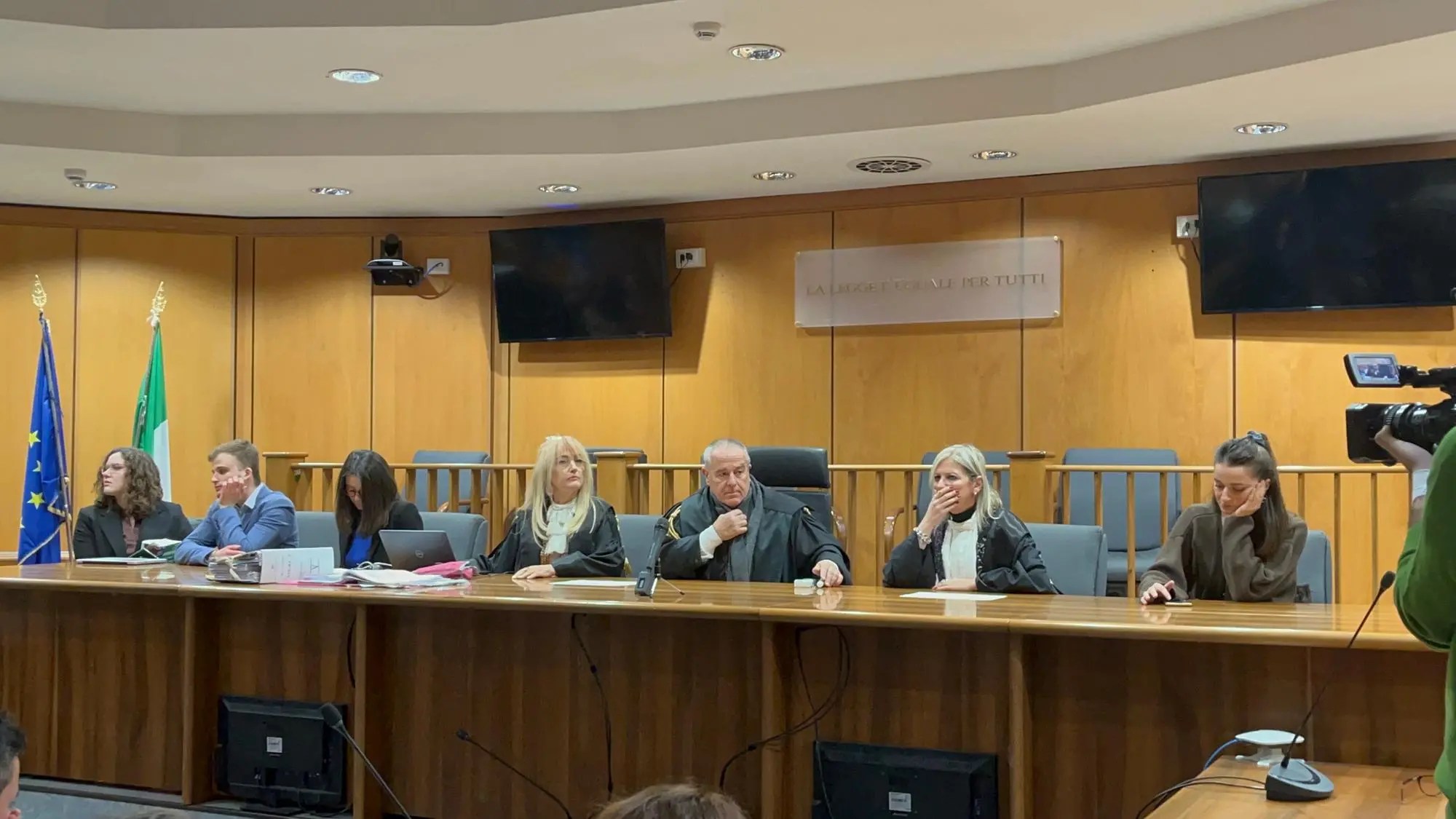 La Corte d'appello di Roma davanti alla quale si celebra il processo di revisione