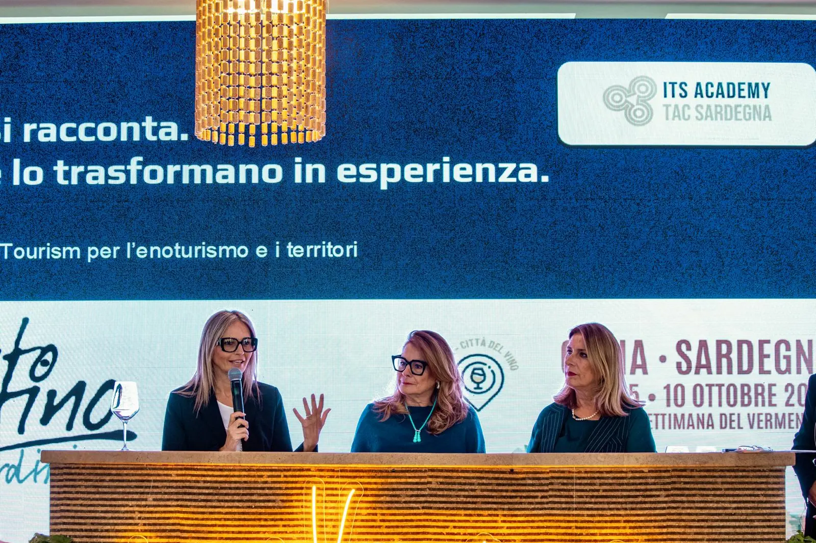 La presentazione del corso sull'enoturismo