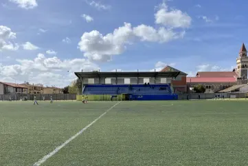 Lo stadio di Arborea