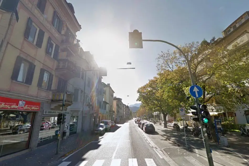 Via Claudia Augusta a Bolzano (Google Maps)