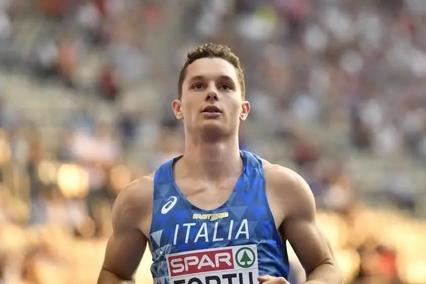 Filippo Tortu (archivio L'Unione Sarda)