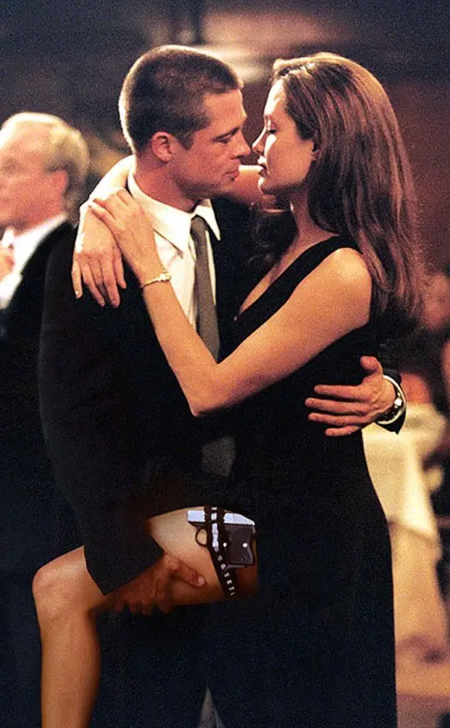 Con Brad Pitt in scena