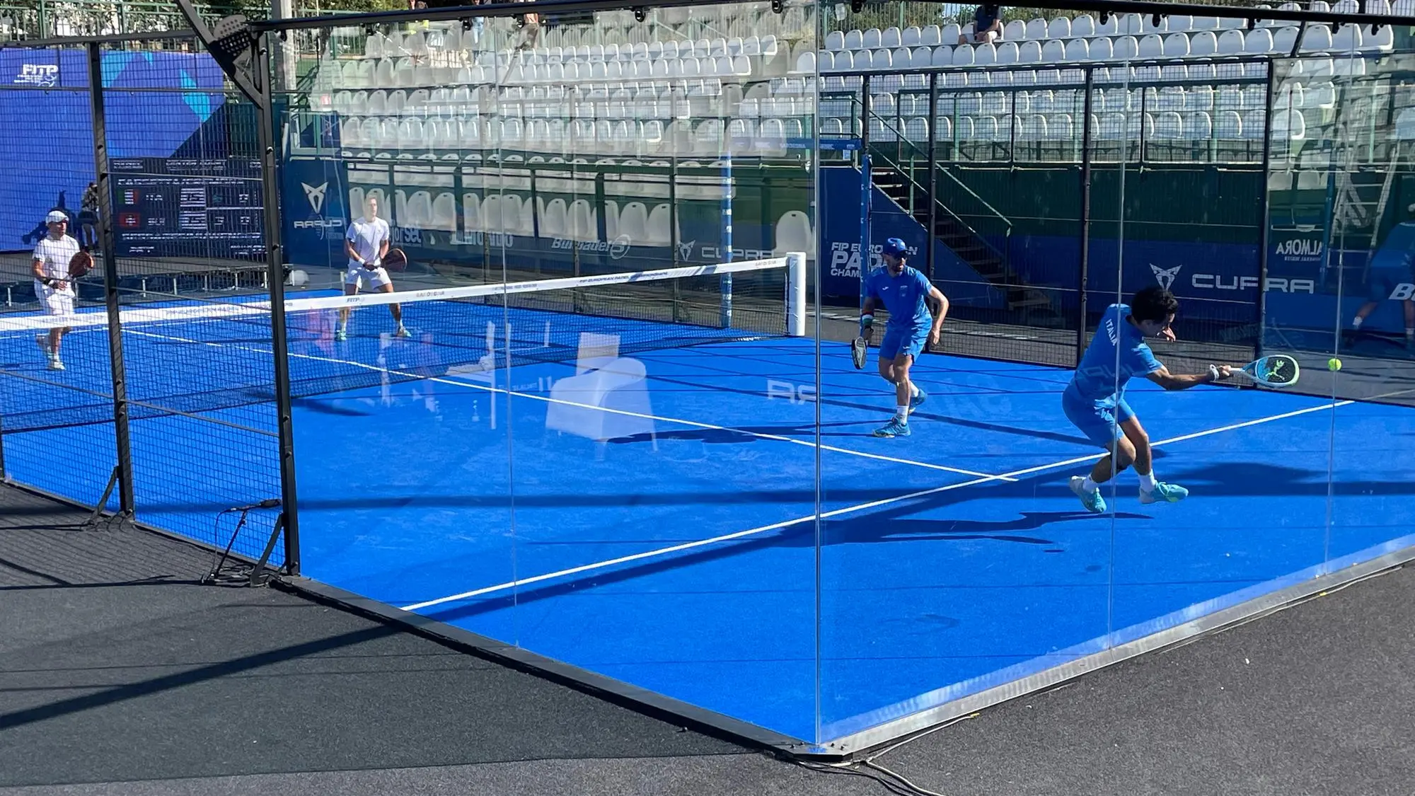 Campionato Europeo di Padel, doppia qualificazione anticipata per l'Italia al Tennis Club Cagliari