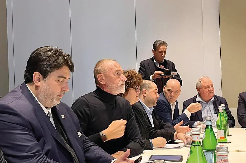 Il vertice del centrodestra sardo che si è tenuto venerdì scorso a Palazzo Tirso