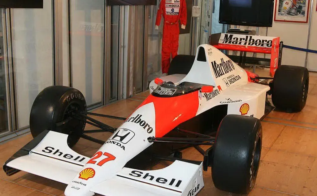 La McLaren del suo secondo titolo mondiale