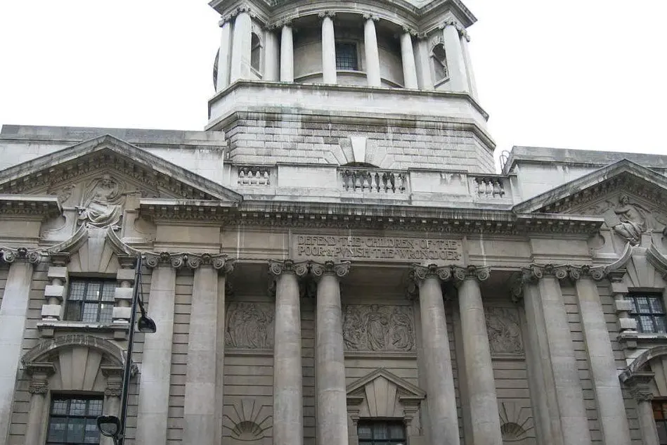 La corte di giustizia di Old Bailey (foto Wikipedia)