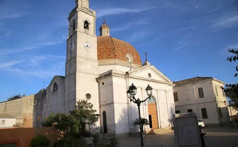 La chiesa di Burcei