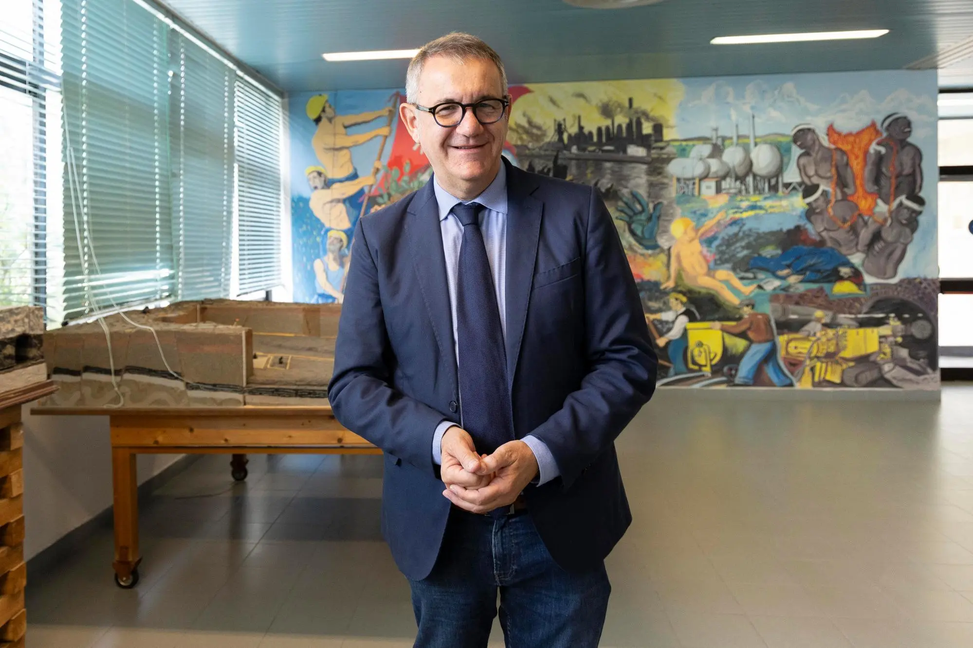 Il presidente del consiglio regionale, Piero Comandini