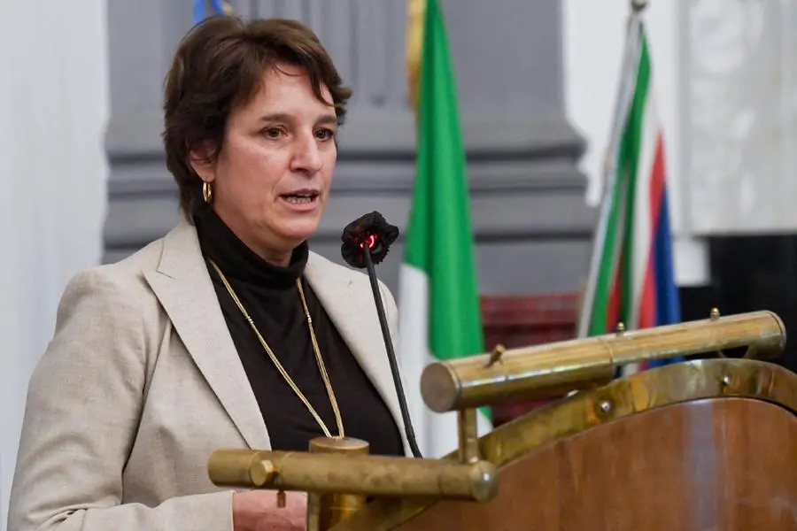 Il ministro della Ricerca e dell'Università, Cristina Messa (Ansa)