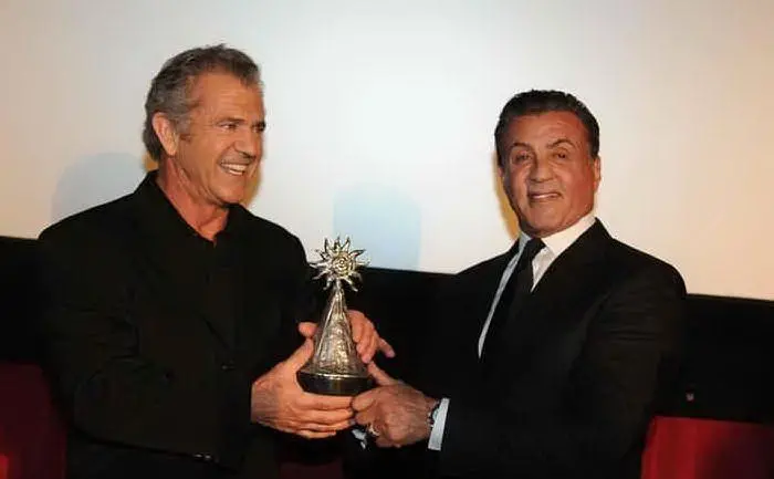 Con Sylvester Stallone