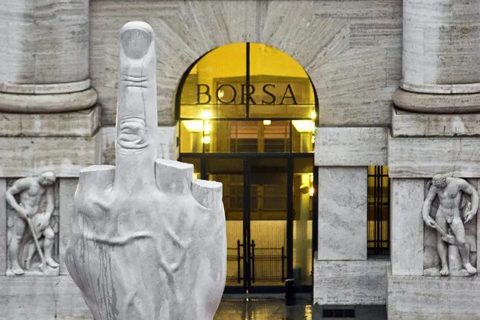 La Borsa di Milano (Ansa)