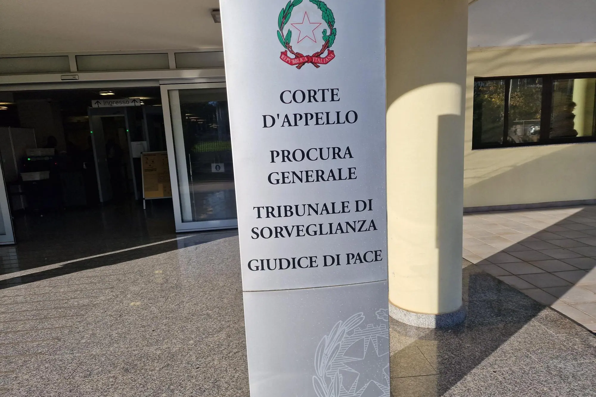 La Corte d'appello di Sassari (Foto Floris)