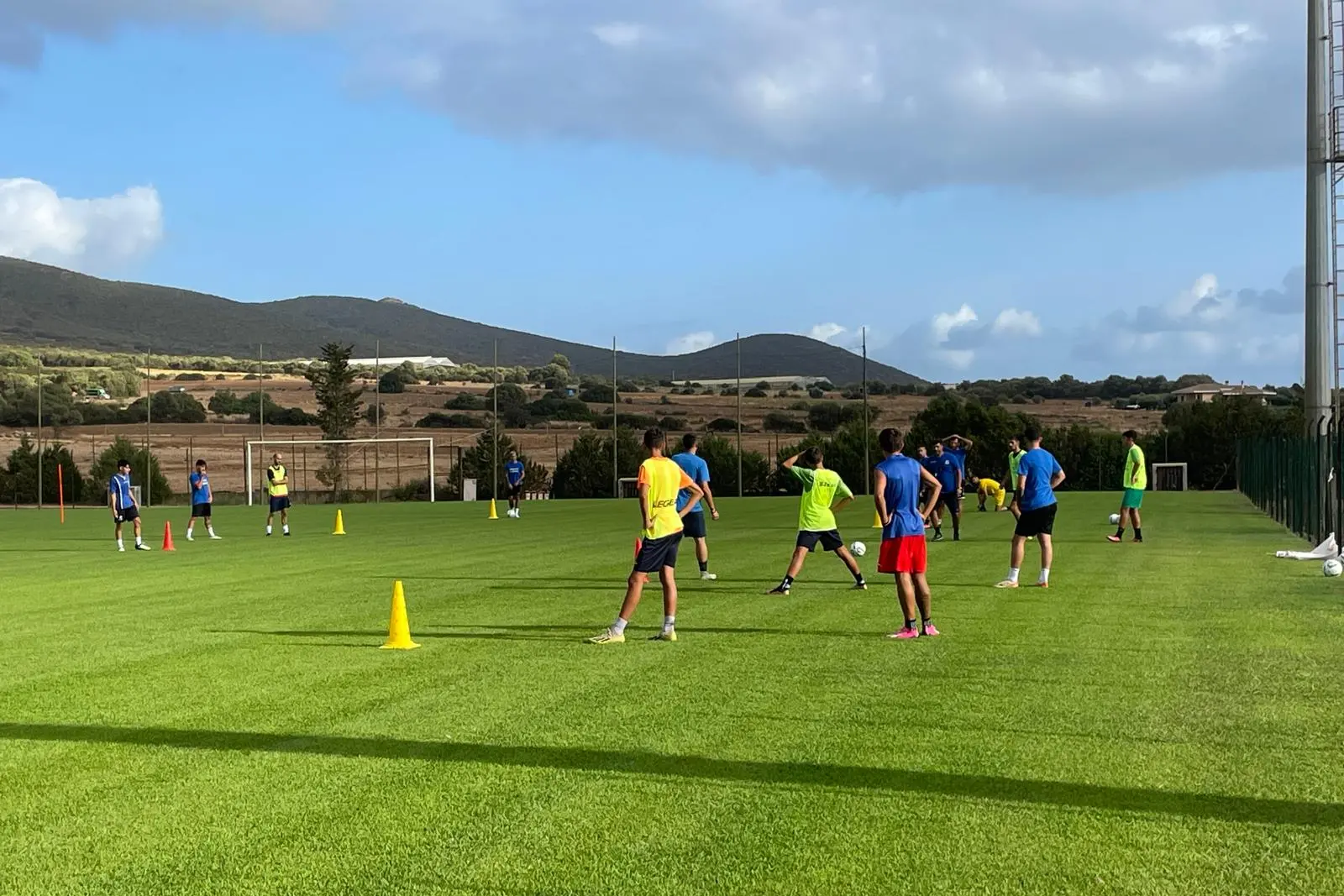 L'impianto sportivo di Masainas (foto Scano)