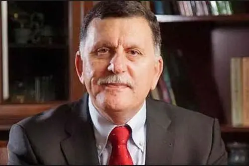 Il capo dell'esecutivo libico Fayez al Sarraj