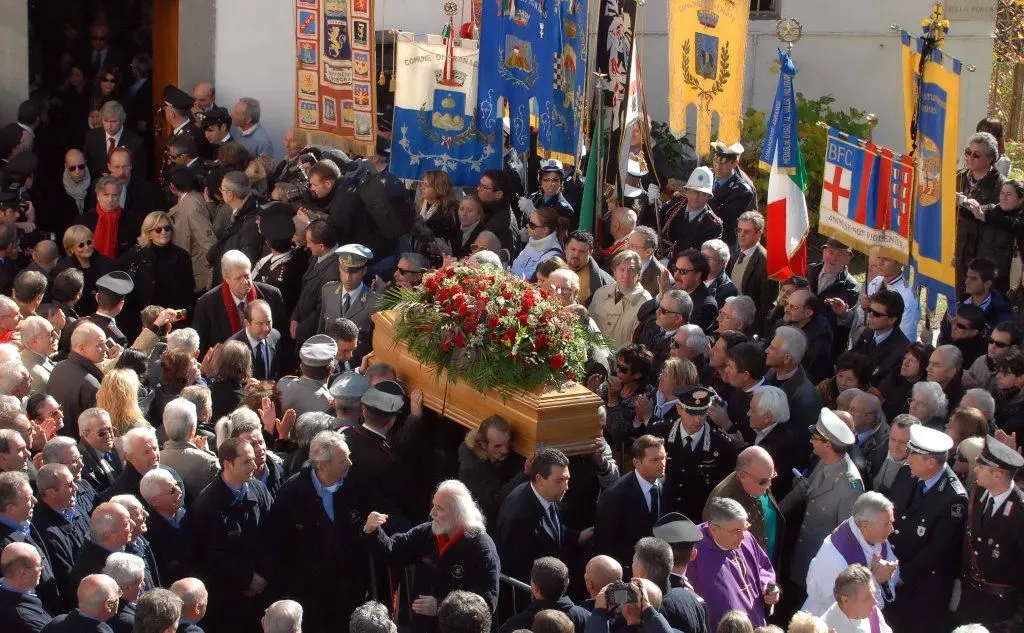 I funerali del giornalista