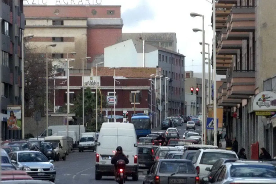 Viale Sant'Avendrace a Cagliari
