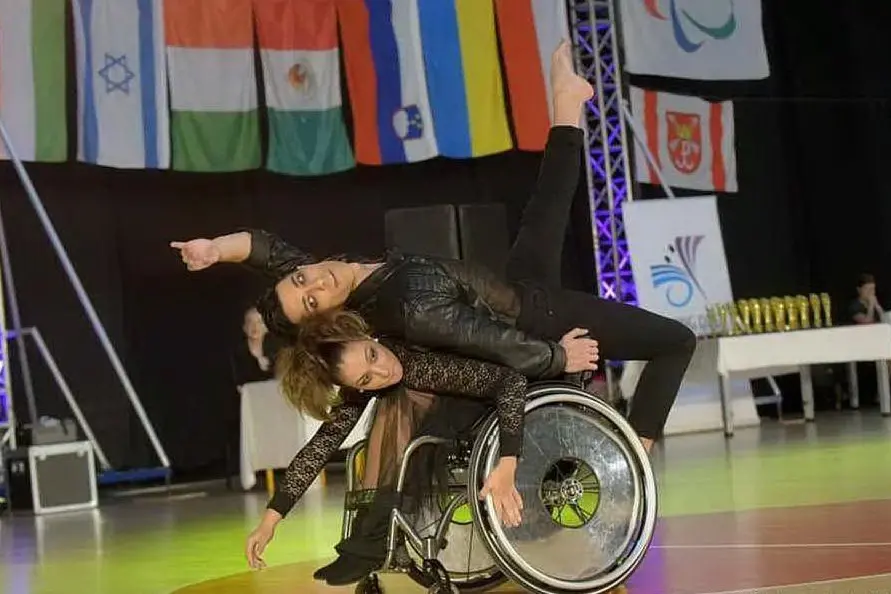 Un numero di danza paralimpica (foto ufficio stampa)
