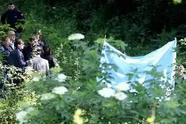 Il cadavere è stato trovato nel parco delle Tre Fontane
