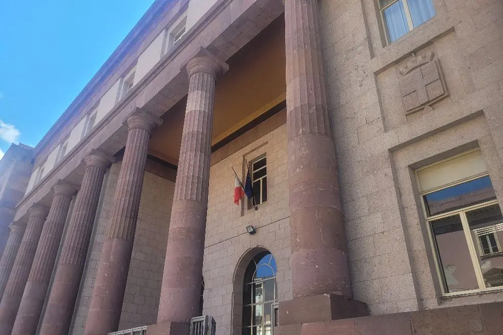 Il tribunale di Sassari (Foto Floris)