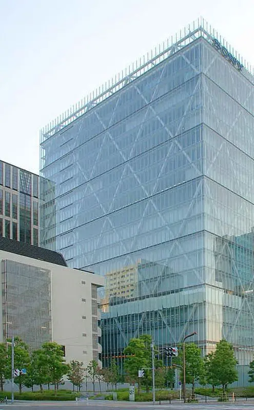 Il quartier generale Sony a Tokyo (Foto Wikipedia)