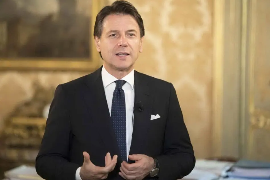 Il presidente del Consiglio incaricato Giuseppe Conte (Ansa)