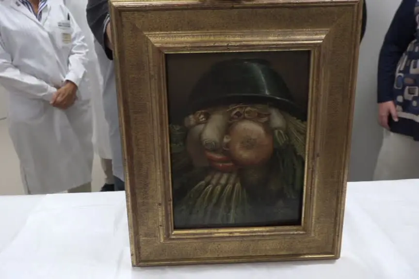Una Tac all'Ortolano dell'Arcimboldo per svelarne i segreti