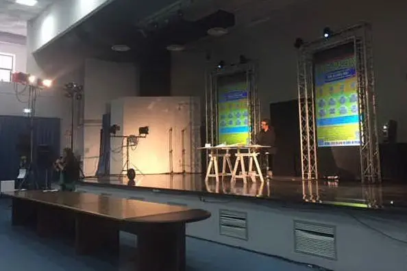 Un momento dello spettacolo