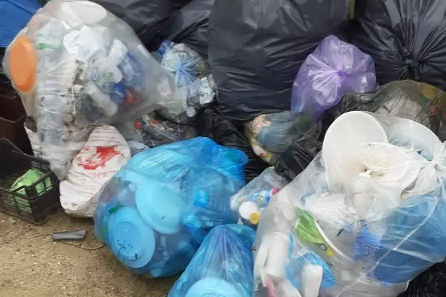 I rifiuti (Foto A.Serreli)