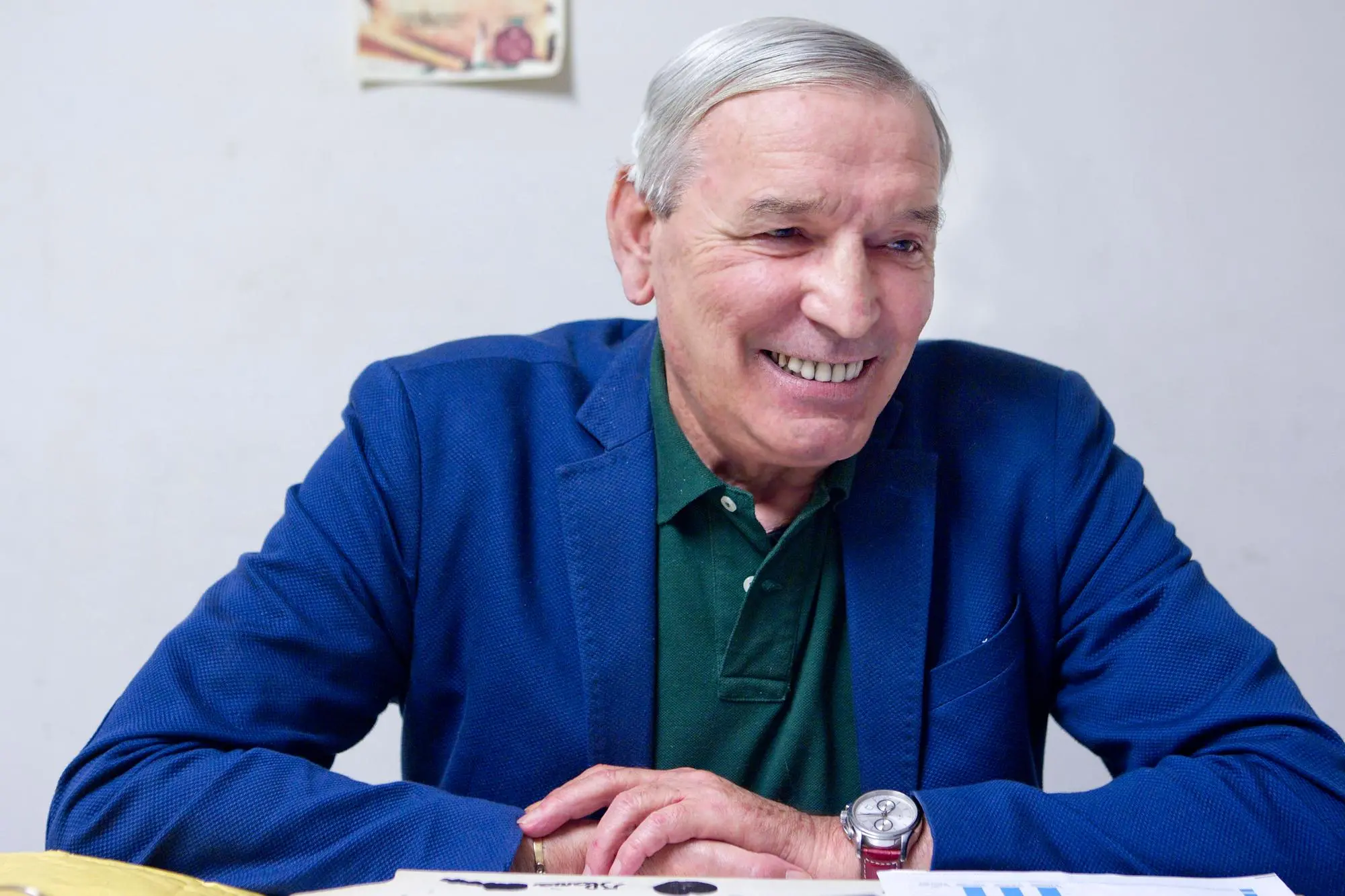 Gigi Riva, 78 anni: il nuovo stadio del Cagliari potrebbe portare il suo nome (foto Solinas)