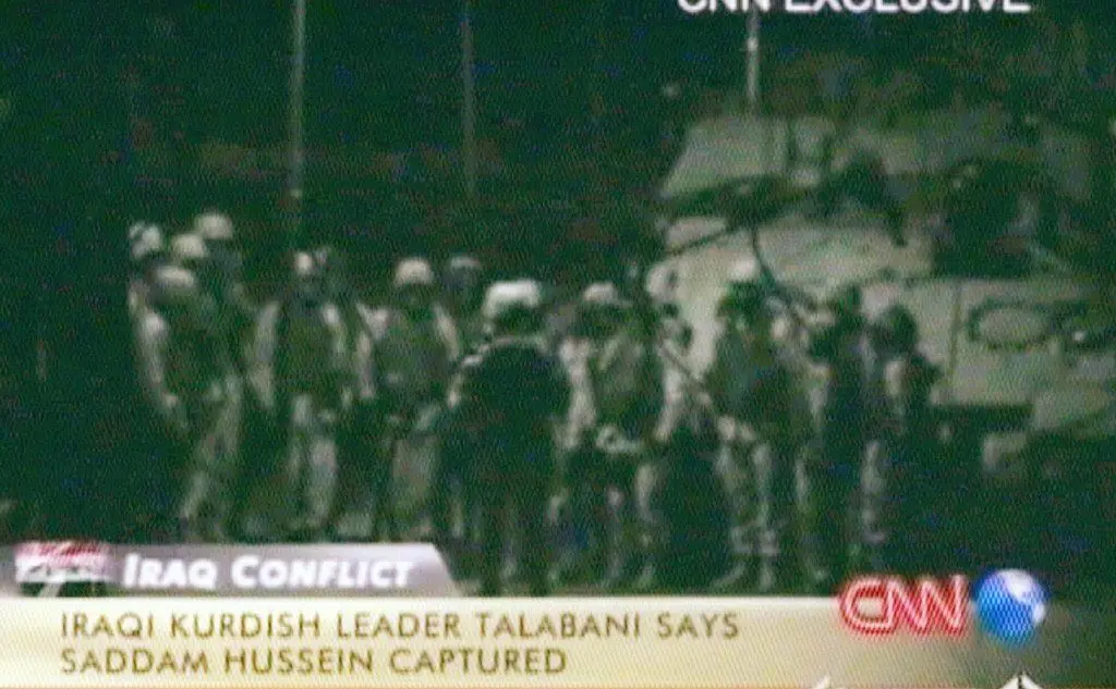 Il blitz dell'esercito Usa nel covo di Saddam