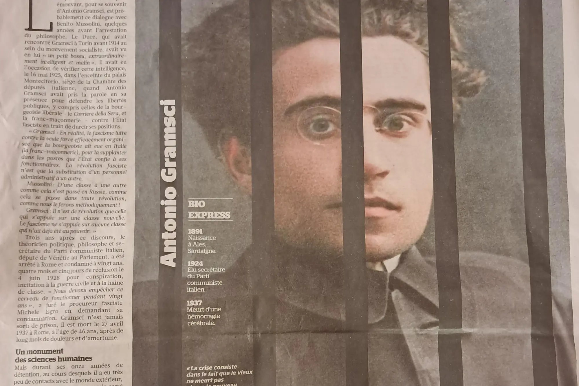 Gramsci su Le Figaro