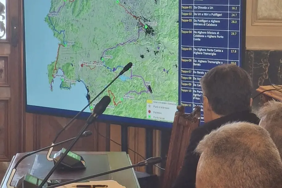 Presentazione del progetto del Cammino minerario (foto concessa)