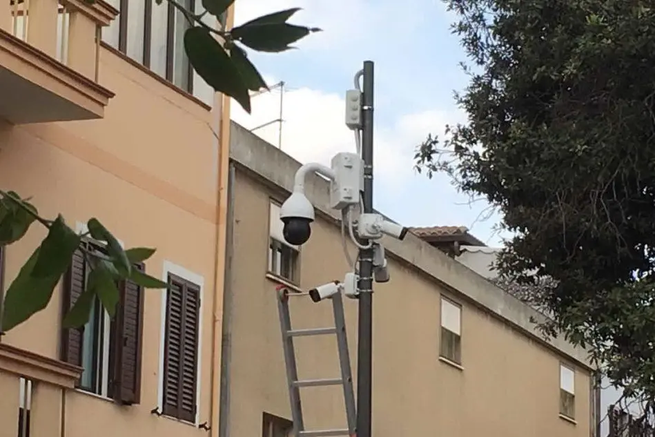 La telecamera in piazza Italia