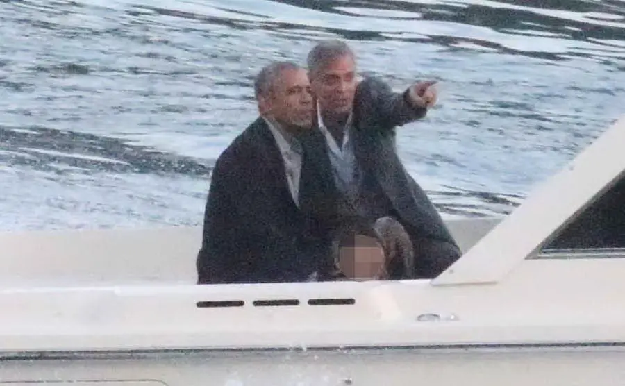 Con Barack Obama,suo grande amico