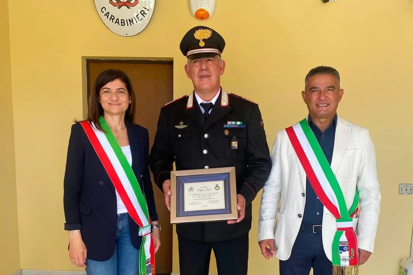 La cerimonia a Sinnai