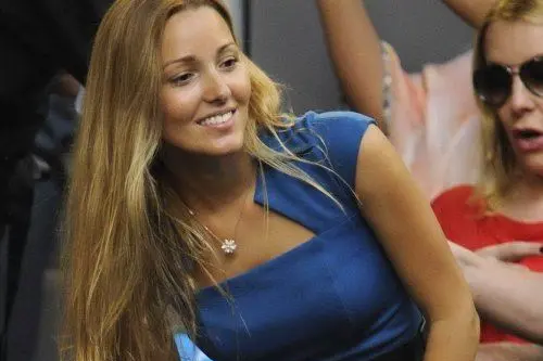 La fidanzata di Djokovic Yelena Ristic