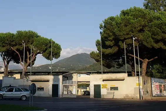 Lo stadio dei Marmi a Carrara (Foto Wikipedia)