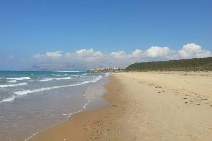 La spiaggia di Balestrate, nel Palermitano