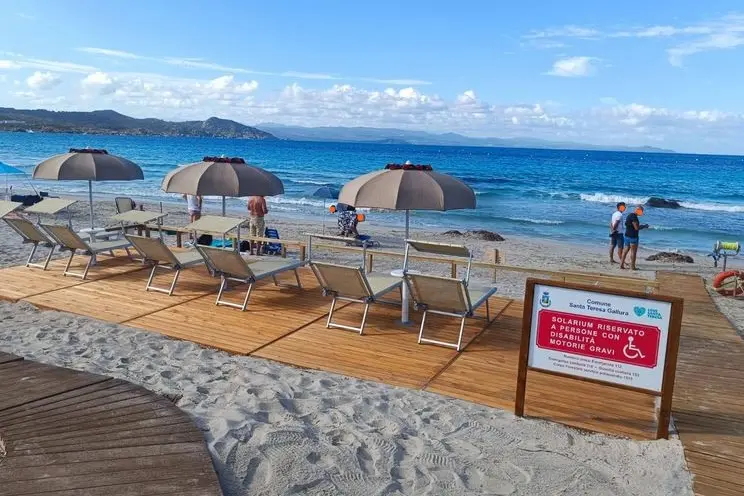 Santa Teresa Gallura, il Solarium di Rena di Ponente (foto Comune Santa Teresa Gallura)