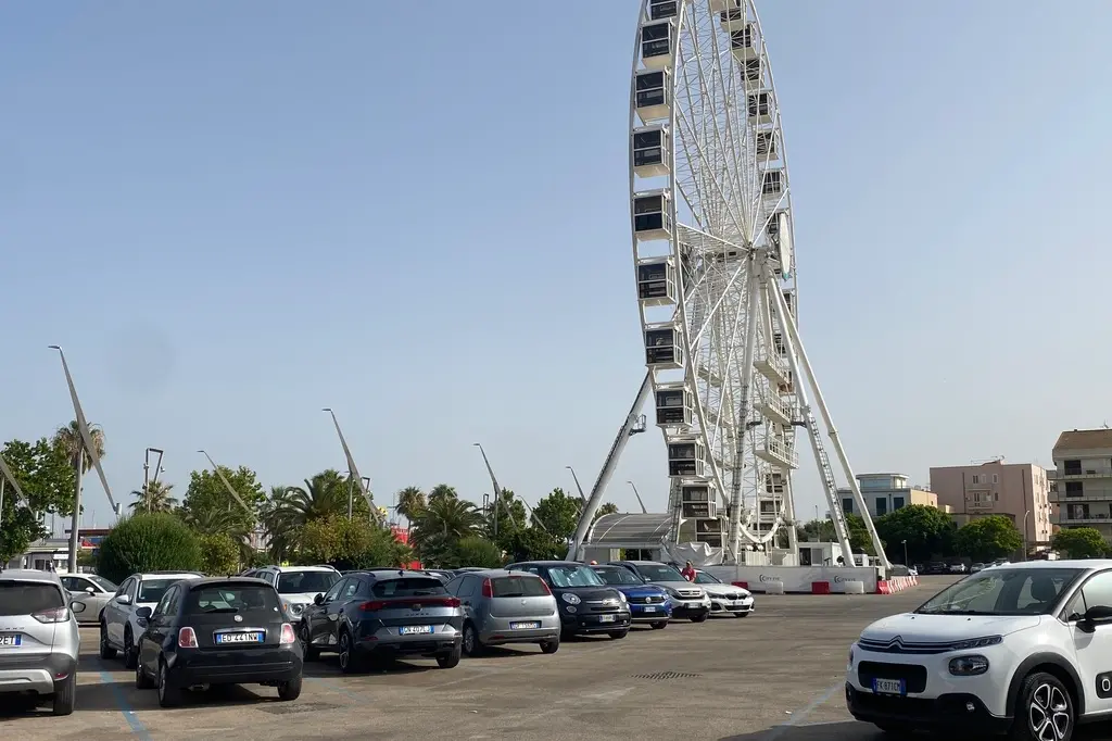Un parcheggio