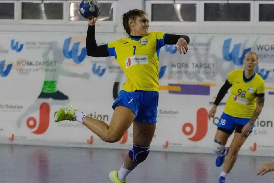 Michela Notarianni dell’Hac Nuoro (foto Enrico Corrias)