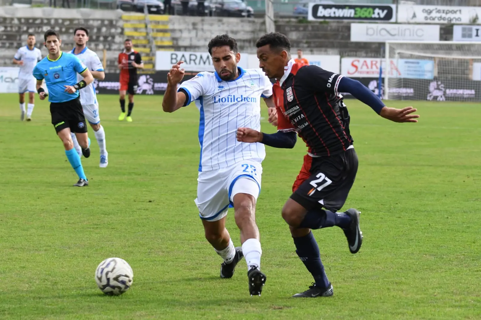 Il rientro di Zambataro ha dato vivacità sulla fascia sinistra (foto Torres-A. Sanna)