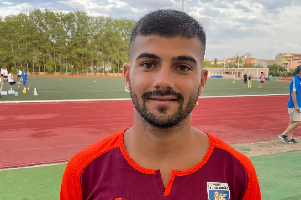 Ruzzittu, bomber del San Teodoro (foto Serreli)