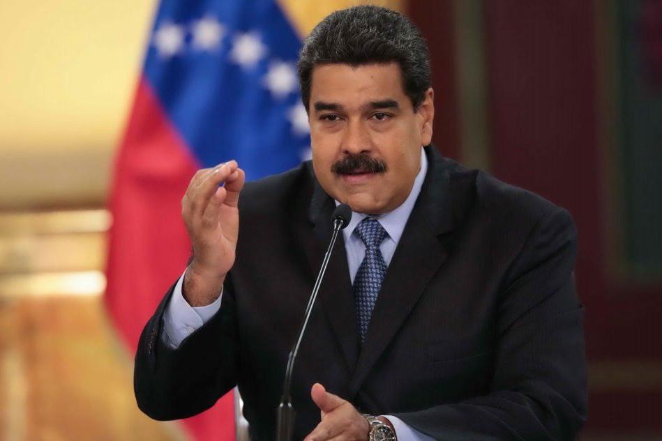 Il presidente venezuelano Nicolas Maduro (foto Ansa)