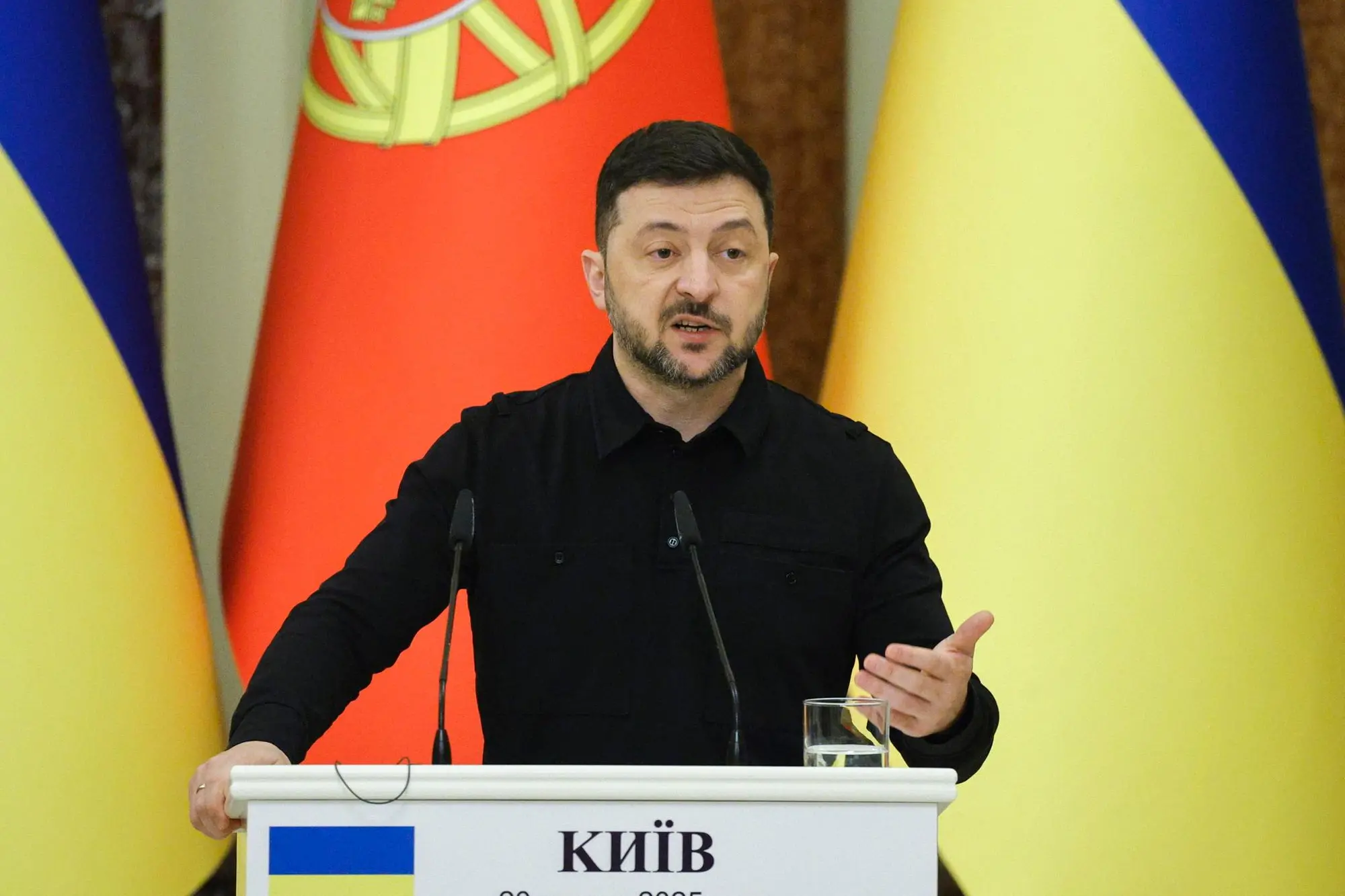 Volodymyr Zelensky (Ansa-Epa)