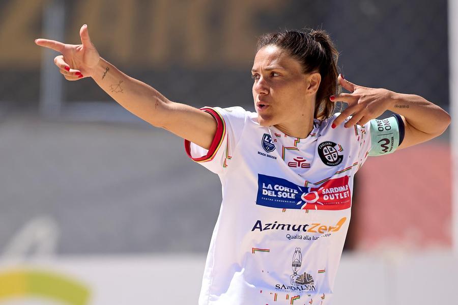 Women’s euro winners cup, il Cagliari beach soccer