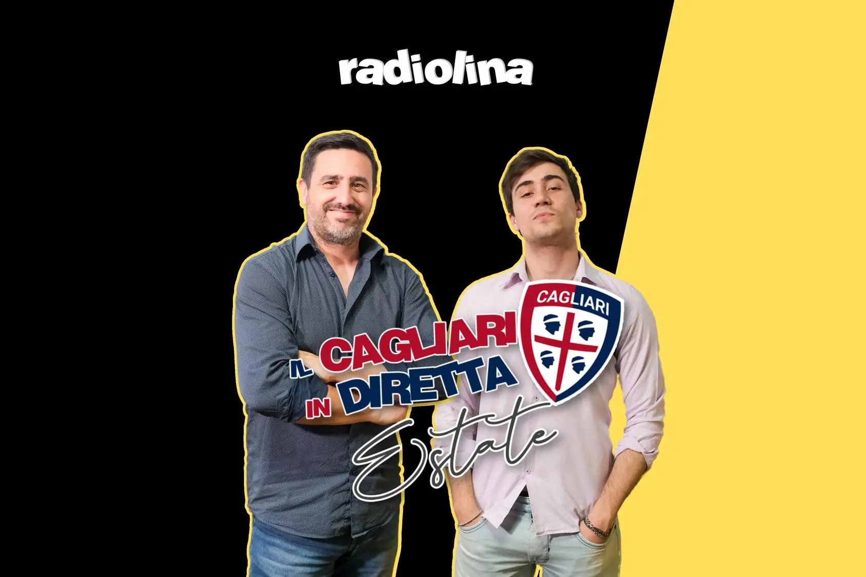 Da sabato 22 luglio a venerdì 4 agosto "Il Cagliari in diretta Estate" su Radiolina e Videolina con Lele Casini e Luca Neri