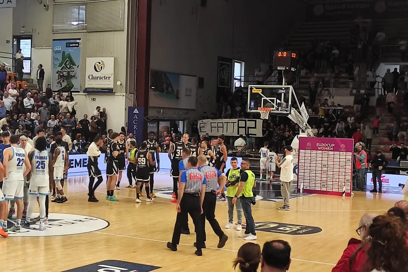 L'ultima gara del campionato al PalaSerradimigni (foto G. Marras)