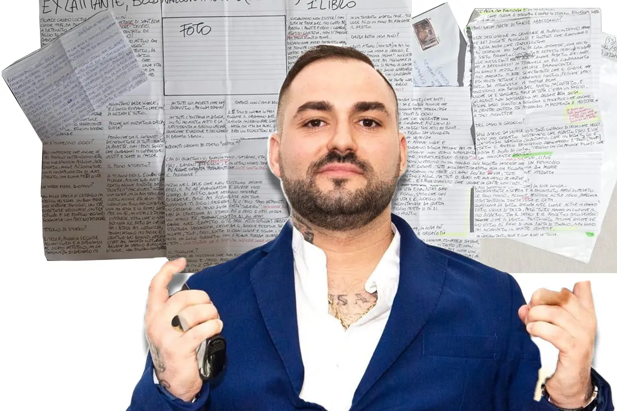 Michele Caddeo e il "manoscritto" inviato al giornale dal carcere di Tempio