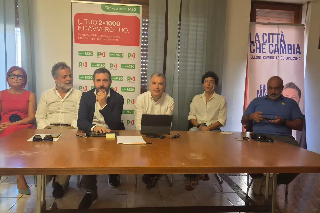 Presentazione della Festa dell'Unità Regionale del Pd